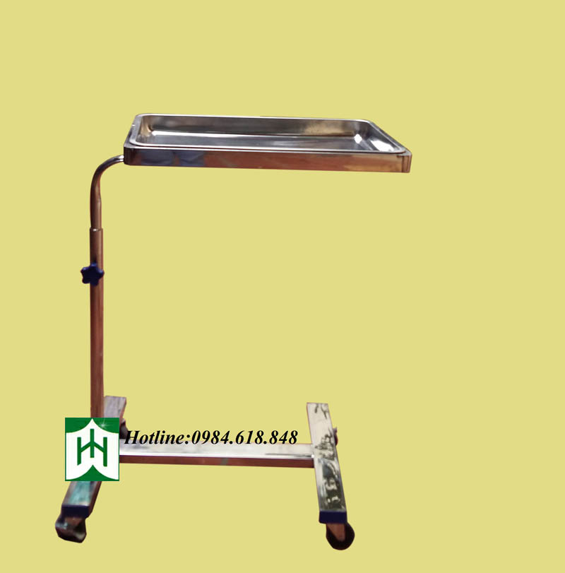 Bàn tíếp để dụng cụ mổ inox,model:BI 331