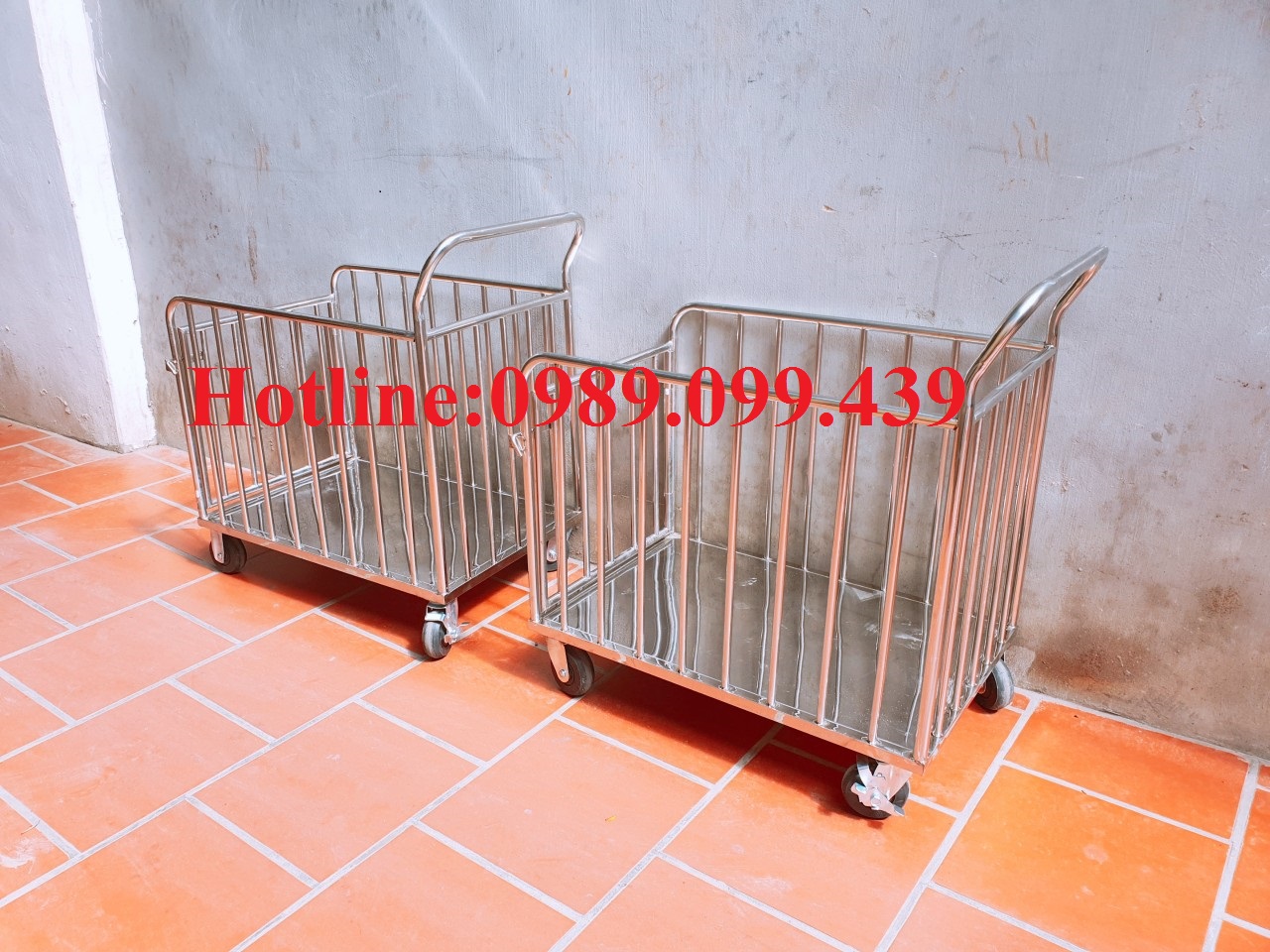 XE ĐẨY ĐỒ VẢI-XE ĐẨY QUẦN ÁO CHĂN MÀN  Model: XI 412